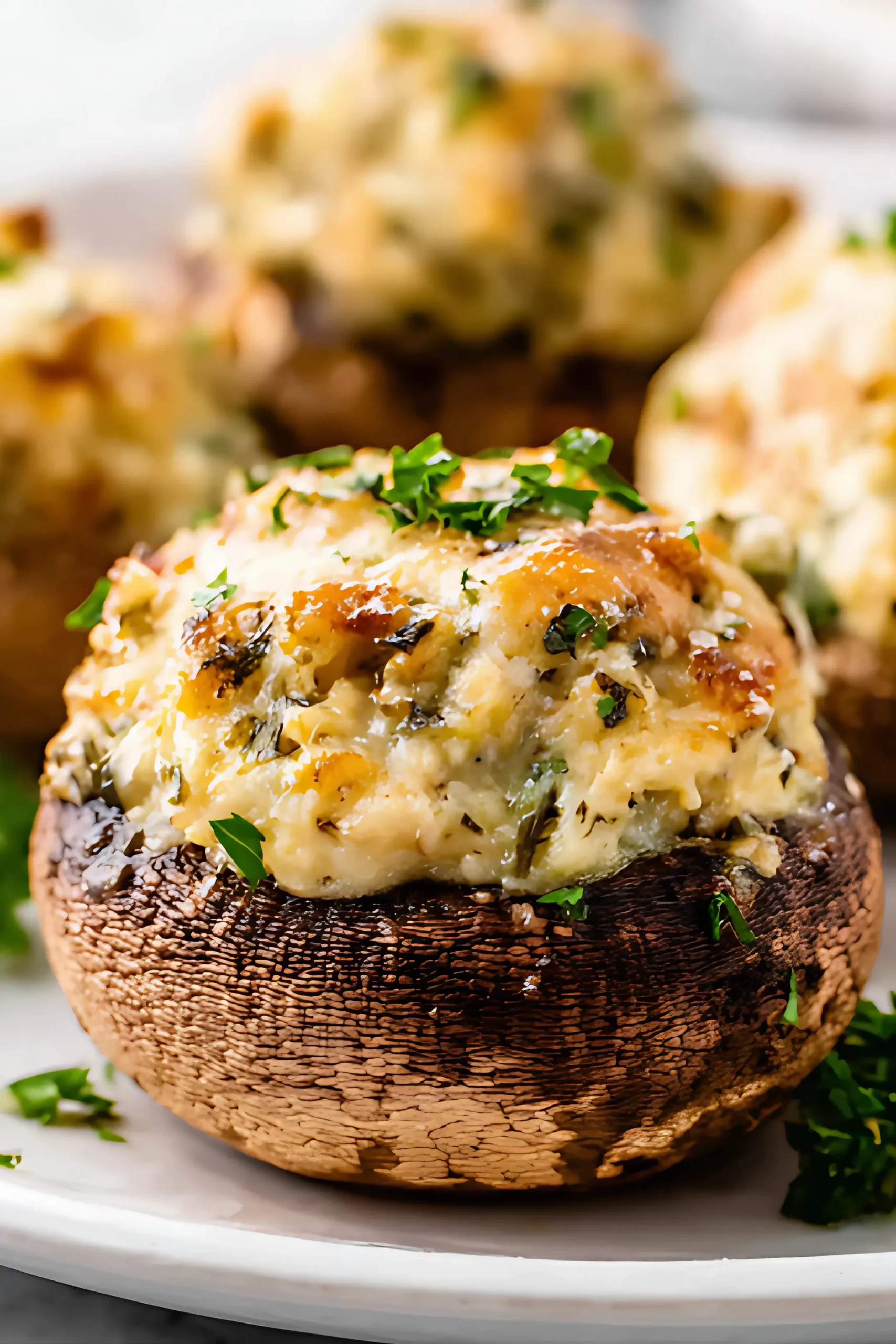 Quick & Creamy Stuffed Mushrooms: Ready in 15 Minutes with Cream Cheese